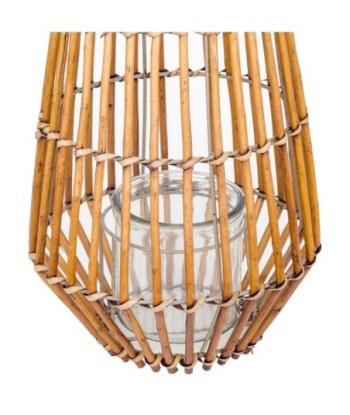 Signes Grimalt By SIGRIS - Candelabro Marrón de Espadaña | Candelabro Decoracion Candelabro Mesa 29x13x13cm