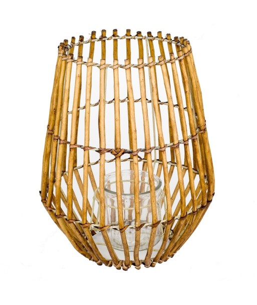 Signes Grimalt By SIGRIS - Candelabro Marrón de Espadaña | Candelabro Decoracion Candelabro Mesa 34x16x16cm