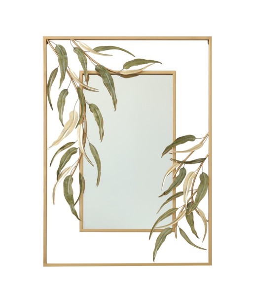Signes Grimalt By SIGRIS - Espejo Blanco de Metal | Espejo Redondo Madera Espejo Rustico 100x5x70cm