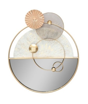 Signes Grimalt By SIGRIS - Adorno Pared Abstracto Gris de Metal | Aplique Metal Mandalas Decorativos Mandalas