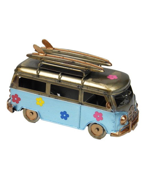 Furgoneta Vintage de Metal para Coleccionistas, Modelo Clásico, Regalo Perfecto, Vehículo Decorativo, 10 cm