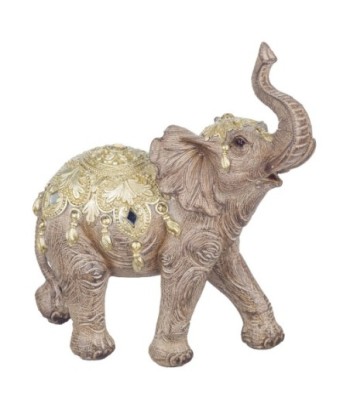 Signes Grimalt By SIGRIS - Figura Elefante Marrón de Resina | Figura de Elefante Figuras De Resina Para Jardin