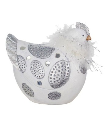 Signes Grimalt By SIGRIS - Figura Gallina Blanco de Resina | Figura de Gallina Figuras De Resina Para Jardin Figura