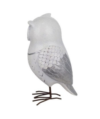 Signes Grimalt By SIGRIS - Figura Búho Blanco de Resina | Figura de Búho Figuras De Resina Para Jardin Figura