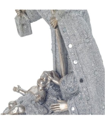 Signes Grimalt By SIGRIS - Figura Nacimiento Jesús Plateado de Resina | Nacimiento Figuras De Resina Para Jardin
