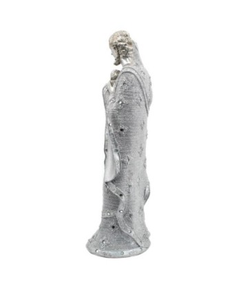 Signes Grimalt By SIGRIS - Figura Nacimiento Jesús Plateado de Resina | Nacimiento Figuras De Resina Para Jardin