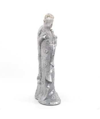 Signes Grimalt By SIGRIS - Figura Nacimiento Jesús Plateado de Resina | Nacimiento Figuras De Resina Para Jardin