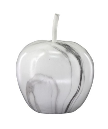 Signes Grimalt By SIGRIS - Figura Manzana Blanco de Resina | Figura de Manzana Decoracion Mesa Decoración Creativa