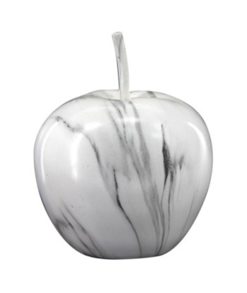Signes Grimalt By SIGRIS - Figura Manzana Blanco de Resina | Figura de Manzana Decoracion Mesa Decoración Creativa
