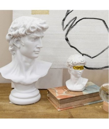 Signes Grimalt By SIGRIS - Figura Busto David Blanco Blanco de Resina | Figura de Persona Figuras Decorativas
