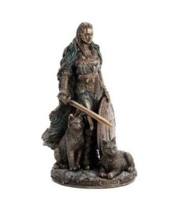 Signes Grimalt By SIGRIS - Figura Diosa Freya Dorado de Resina | Figura de Persona Figuras De Resina Para Jardin