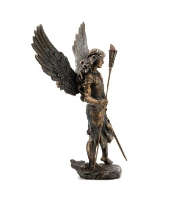 Signes Grimalt By SIGRIS - Figura Arcángel Dorado de Resina | Figura de Persona Figuras De Resina Para Jardin