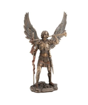 Signes Grimalt By SIGRIS - Figura Arcángel San Gabriel Dorado de Resina | Figura de Persona Figuras De Resina