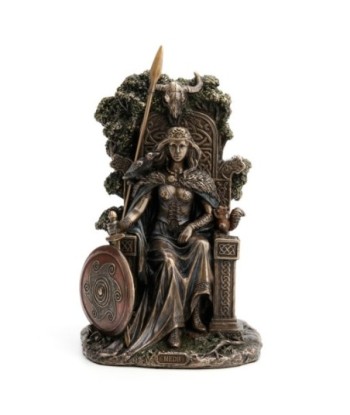 Signes Grimalt By SIGRIS - Figura Diosa Celta Dorado de Resina | Figura de Persona Figuras De Resina Para Jardin