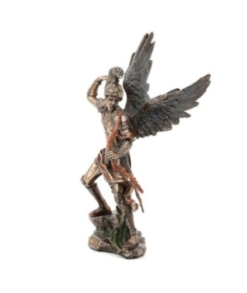 By Sigris - Figura Arc Ngel Uriel Dorado de Resina | Figura de Persona Figuras De Resina Para Jardin Figura Resina