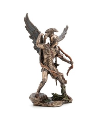 By Sigris - Figura Arc Ngel Uriel Dorado de Resina | Figura de Persona Figuras De Resina Para Jardin Figura Resina