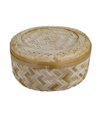 Signes Grimalt By SIGRIS - Cestas redondas 2 Unidades Marrón de Fibra Vegetal-Cuerda | Cesta Cesta Decorativa