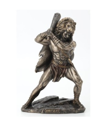 Figura Mitológica Hércules en Resina Clásica - Estatua Decorativa para Coleccionistas y Amantes de la Mitología