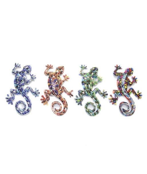 Signes Grimalt By SIGRIS - Figura Lagarto 4 Unidades Multicolor de Resina | Figura de Lagarto Figuras De Resina