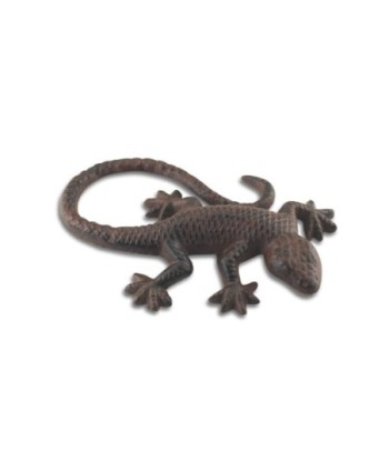 ORIGEN Home Decor Lagartos Animales | Figura de Lagarto Marrón - 2x15x10cm