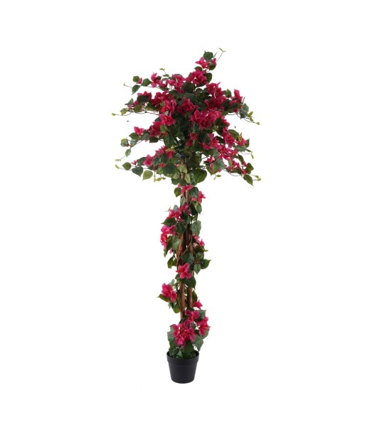 Planta Buganvilla Artificial 160 cm - Decoración Interior y Exterior, Ideal para Jardines y Balcones, Sin Mantenimiento