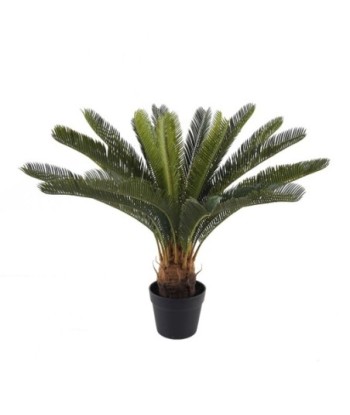 Planta Cica Artificial de PVC, Decoración Moderna para Hogar, Oficina y Eventos, Resistente y de Bajo Mantenimiento