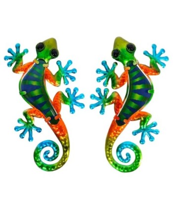 Signes Grimalt  By Sigris - Adorno Lagarto Pack 2 Unidades Adorno Pared | Jardin Verde - 1x14x21 cm