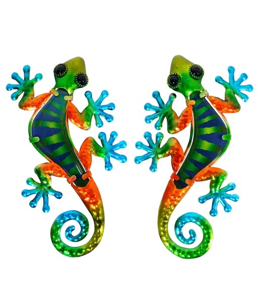 Signes Grimalt  By Sigris - Adorno Lagarto Pack 2 Unidades Adorno Pared | Jardin Verde - 1x14x21 cm