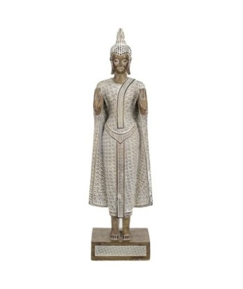 Signes Grimalt By SIGRIS - Figura Buda Blanco de Resina | Figura de Buda Figuras De Resina Para Jardin Figura
