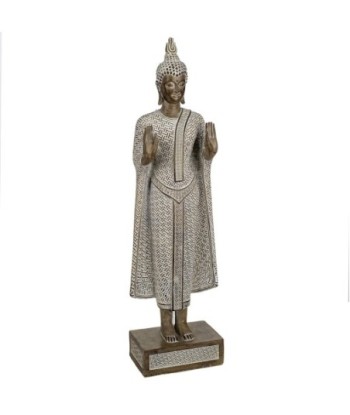 Signes Grimalt By SIGRIS - Figura Buda Blanco de Resina | Figura de Buda Figuras De Resina Para Jardin Figura