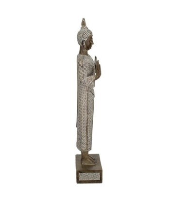 Signes Grimalt By SIGRIS - Figura Buda Blanco de Resina | Figura de Buda Figuras De Resina Para Jardin Figura