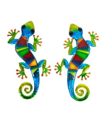 Signes Grimalt  By Sigris - Adorno Lagarto Pack 2 Unidades Adorno Pared | Jardin Verde - 1x14x30 cm