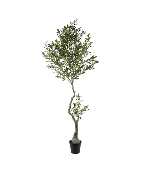 Árbol de Olivo Artificial Grande para Decoración Interior y Exterior, Ideal para Jardines, Salones y Eventos