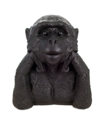 Signes Grimalt By SIGRIS - Busto Mono Negro de Resina | Figura de Mono Figuras Decoracion Figuras Decoracion Modernas