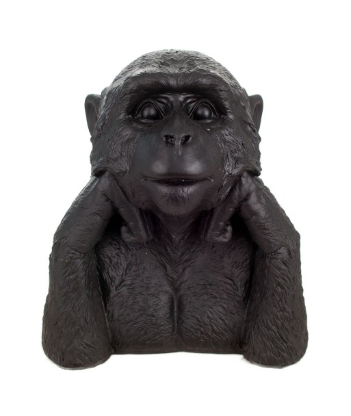 Signes Grimalt By SIGRIS - Busto Mono Negro de Resina | Figura de Mono Figuras Decoracion Figuras Decoracion Modernas