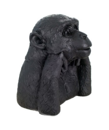 Signes Grimalt By SIGRIS - Busto Mono Negro de Resina | Figura de Mono Figuras Decoracion Figuras Decoracion Modernas