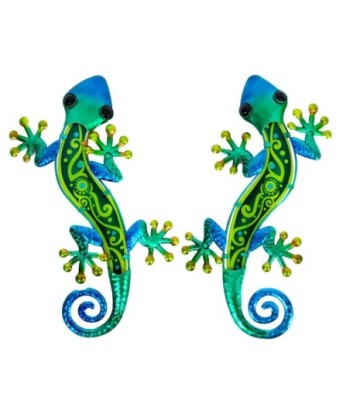 Signes Grimalt  By Sigris - Adorno Lagarto Pack 2 Unidades Adorno Pared | Jardin Verde - 1x17x37 cm