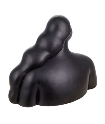 Signes Grimalt By SIGRIS - Busto Mujer Negro de Resina | Figura de Persona Figuras De Resina Para Jardin Figura