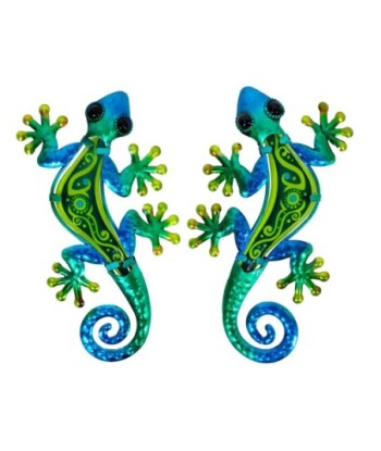 Signes Grimalt  By Sigris - Adorno Lagarto Pack 2 Unidades Adorno Pared | Jardin Verde - 1x12x21 cm