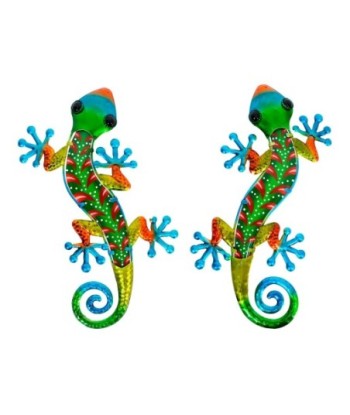 Signes Grimalt  By Sigris - Adorno Lagarto Pack 2 Unidades Adorno Pared | Jardin Verde - 1x17x37 cm