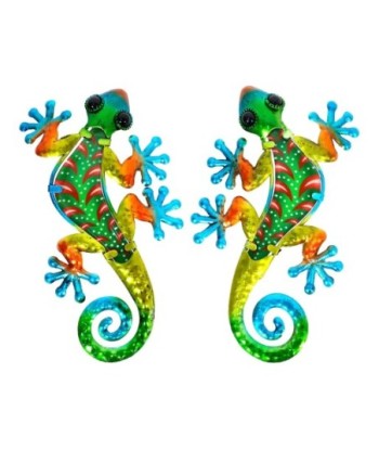 Signes Grimalt  By Sigris - Adorno Lagarto Pack 2 Unidades Adorno Pared | Jardin Verde - 1x12x21 cm