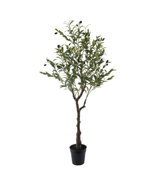 Árbol Olivo Artificial Pequeño Decorativo para Jardín, Oficina o Hogar - Planta de PVC Realista, Ideal para Regalos