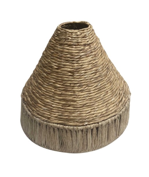 Signes Grimalt By SIGRIS - Lámpara Marrón de Seagrass-Alga Marina | Lámpara de Pie Lampara Mesa De Noche Lamparas