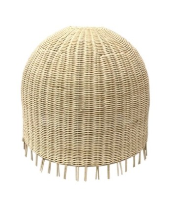 Signes Grimalt By SIGRIS - Lámpara Marrón de Rattan | Lámpara de Pie Lampara Mesa De Noche Lamparas Marroqui 40x45x45cm
