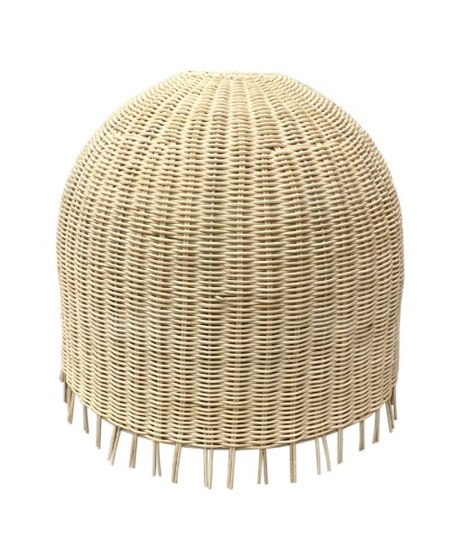 Signes Grimalt By SIGRIS - Lámpara Marrón de Rattan | Lámpara de Pie Lampara Mesa De Noche Lamparas Marroqui 40x45x45cm