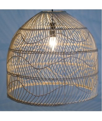 Signes Grimalt By SIGRIS - Lámpara Marrón de Rattan | Lámpara de Pie Lampara Mesa De Noche Lamparas Marroqui 40x45x45cm