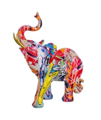 Signes Grimalt By SIGRIS - Figura Elefante Multicolor de Resina | Figura de Elefante Figuras Decorativas Decoracion