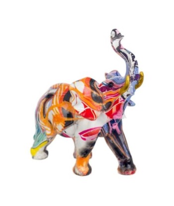 Signes Grimalt By SIGRIS - Figura Elefante Multicolor de Resina | Figura de Elefante Figuras Decorativas Decoracion