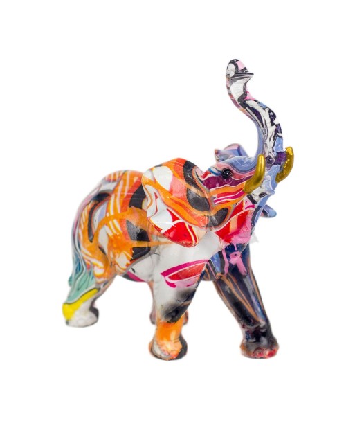 Signes Grimalt By SIGRIS - Figura Elefante Multicolor de Resina | Figura de Elefante Figuras Decorativas Decoracion