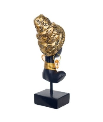 Signes Grimalt By SIGRIS - Figura Africana con Base Negro de Resina | Figura de Africana Figuras Decorativas Decoracion
